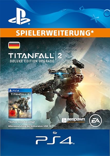 Titanfall 2 Deluxe Edition Content DLC [PS4 Download Code - deutsches Konto]