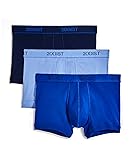 2(X)IST mens Essential Cotton No Show Trunk 3-pack