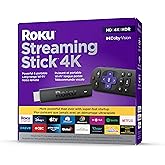 Roku Streaming Stick 4K 2022 (Official Manufacturer Product) | Streaming Device 4K/HDR/Dolby Vision with Voice Remote with TV
