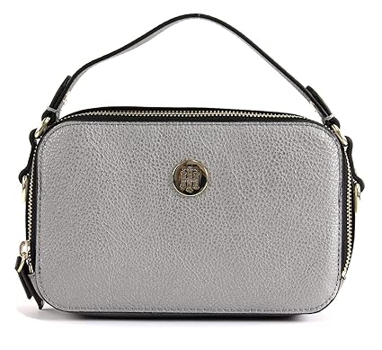 tommy hilfiger silver bag