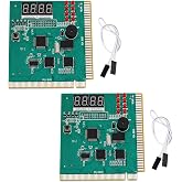 PC Diagnostic 4 Digit Test Card PCI ISA Motherboard Analyzer Module Board | Post Test Card Analyzer Starter Kit for Desktop Computers