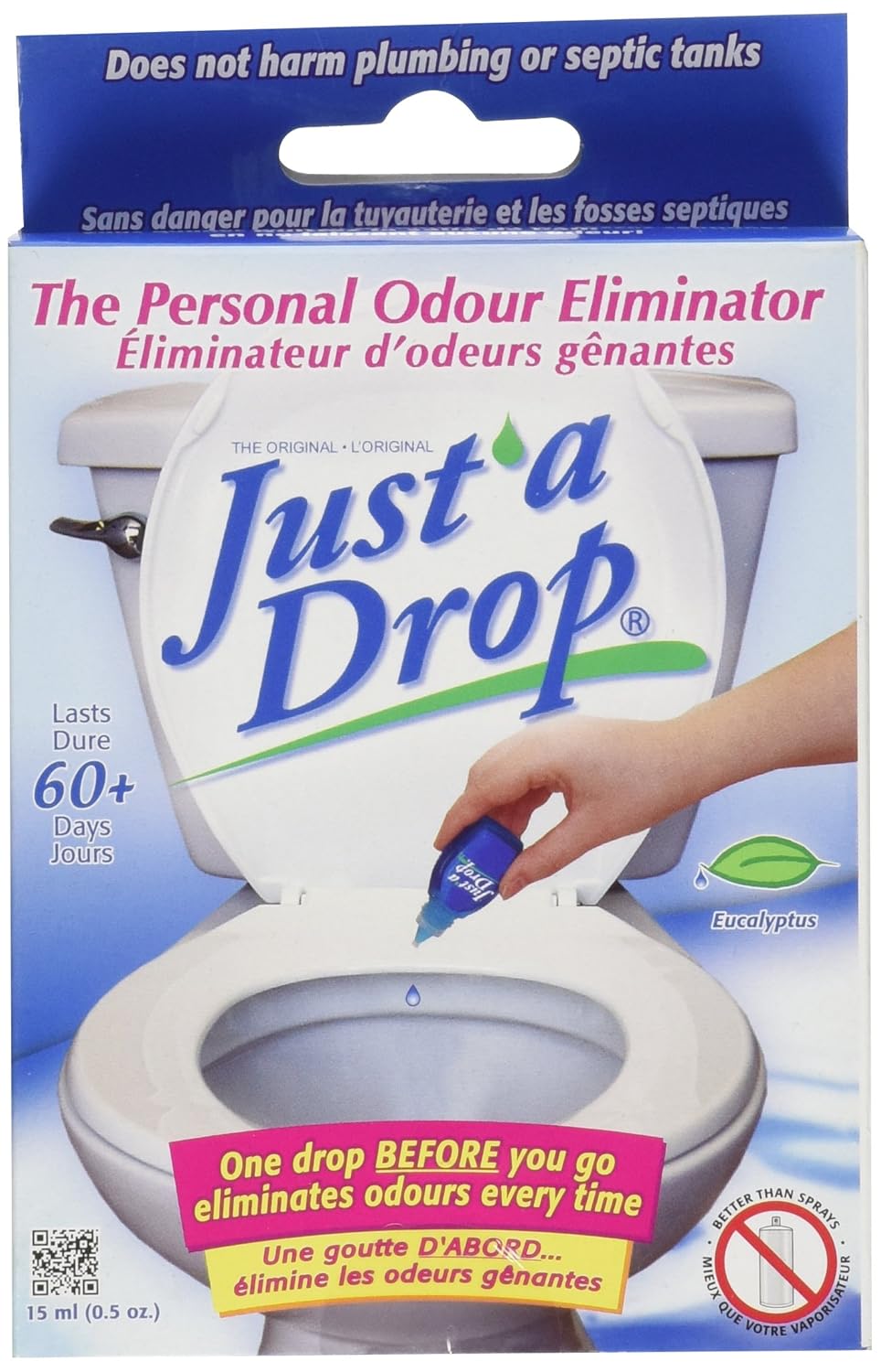 Amazoncom Just A Drop Natural Toilet Odor Eliminator Amazoncom Just A Drop Natural Toilet Odor Eliminator