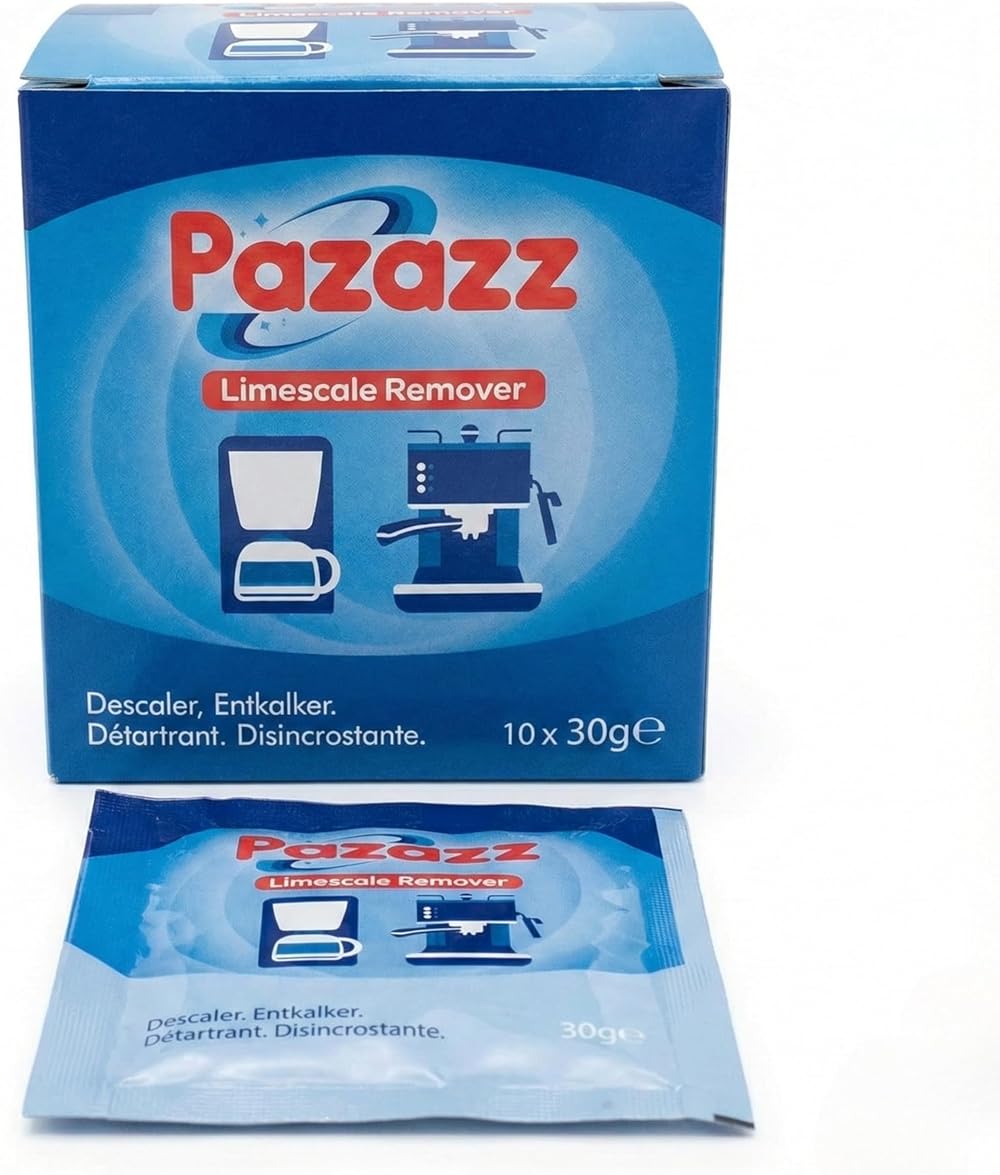 Pazazz Coffee Maker Descaler for Espresso Machines 5,000ml Kit