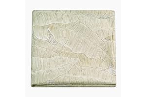 ZonLi Futon Mattress Cover Twin Size for Traditional Japanese Floor Futon Mattress with Zipper,Tatami Floor Sleeping Mat Cover,Super Soft and Machine Washable (43''x84'', Hand-Drawn Leaf Patterns)