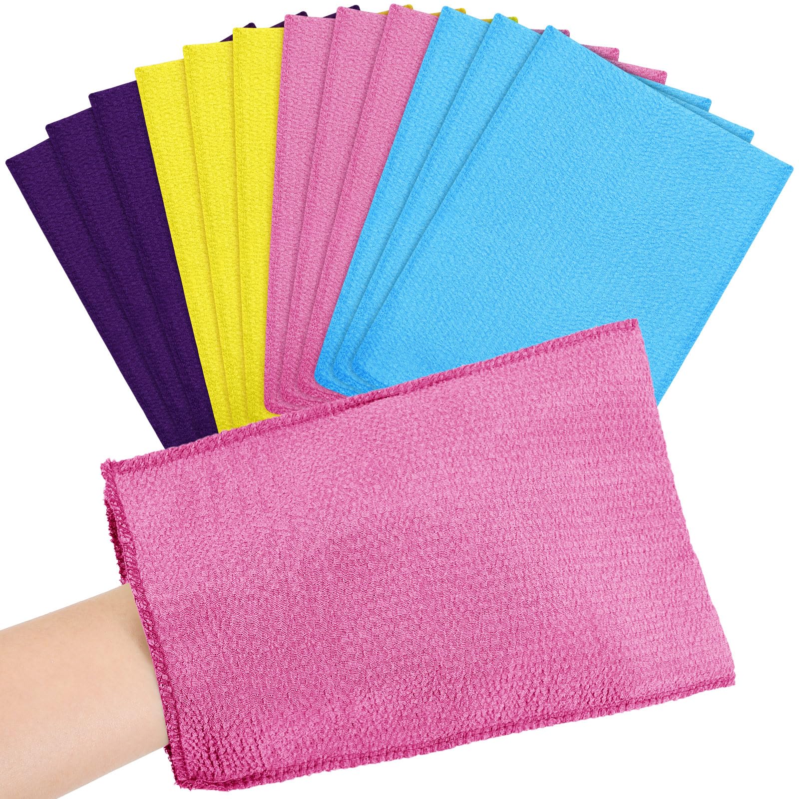 Tatuo 12 Pieces Korean Exfoliating Mitt Glove Italy