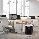 VidaTeco 10-Sheet Cross-Cut Shredder 4x36mm 5L Bin 40min Cool Jam-Proof view 7