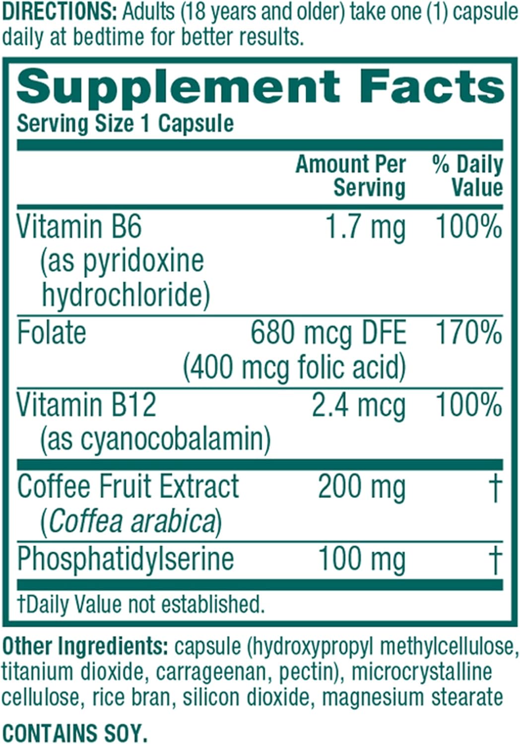 Brain Support Supplement - NEURIVA Plus (30 count in a bottle), Plus B6, B12 & Folic Acid, Supports 6 Indicators Of Brain Performance: Focus, Memory, Learning, Accuracy, Concentration & Reasoning: Health & Personal Care