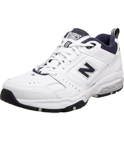 New Balance® (Men\'s 12 D)‎ MX608v5 Training Sneakers in White/Team Royal New Balance MX608v5 White/Team Royal - Walmart.com main image 4