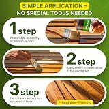 Nordicare Linseed Oil for Wood 500ml Pure & Natural Danish Furniture Oil view 3