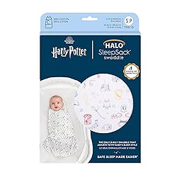 HALO 100% Cotton Sleepsack Swaddle, 3-Way