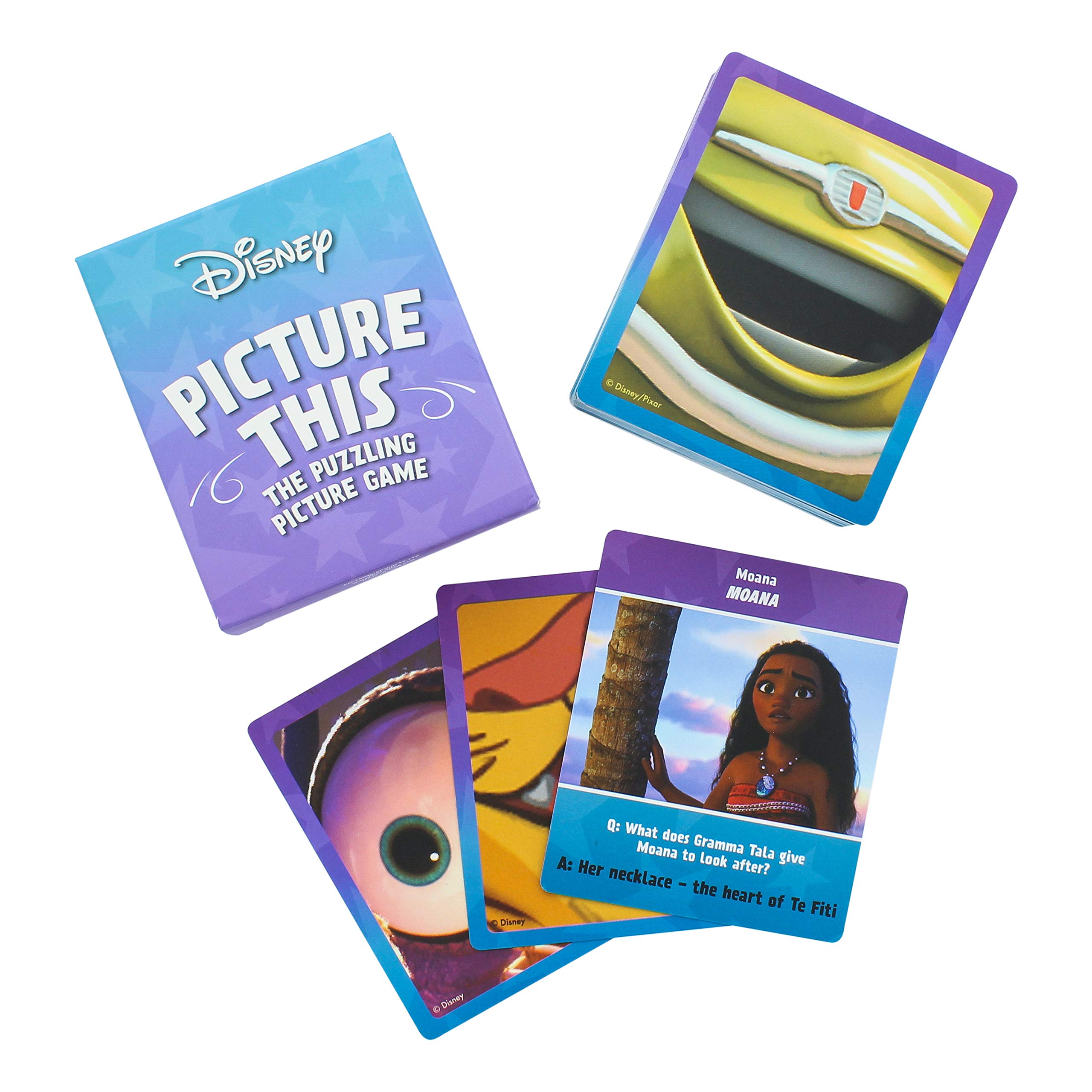 Disney Paladone Picture This Trivia Game with 70 Picture Cards