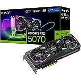 PNY NVIDIA GeForce RTX™ 5070 Epic-X™ ARGB OC Triple Fan, Graphics Card (12GB GDDR7, 192-bit, Boost Speed: 2685 MHz, SFF-Ready