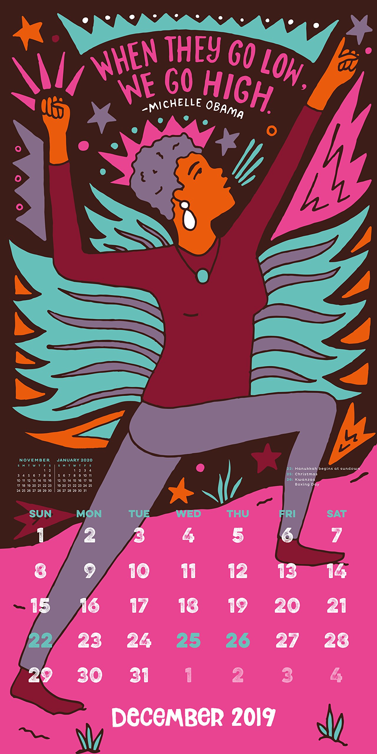 The Future Is Female Wall Calendar 2019 A Year Of Art And Activism