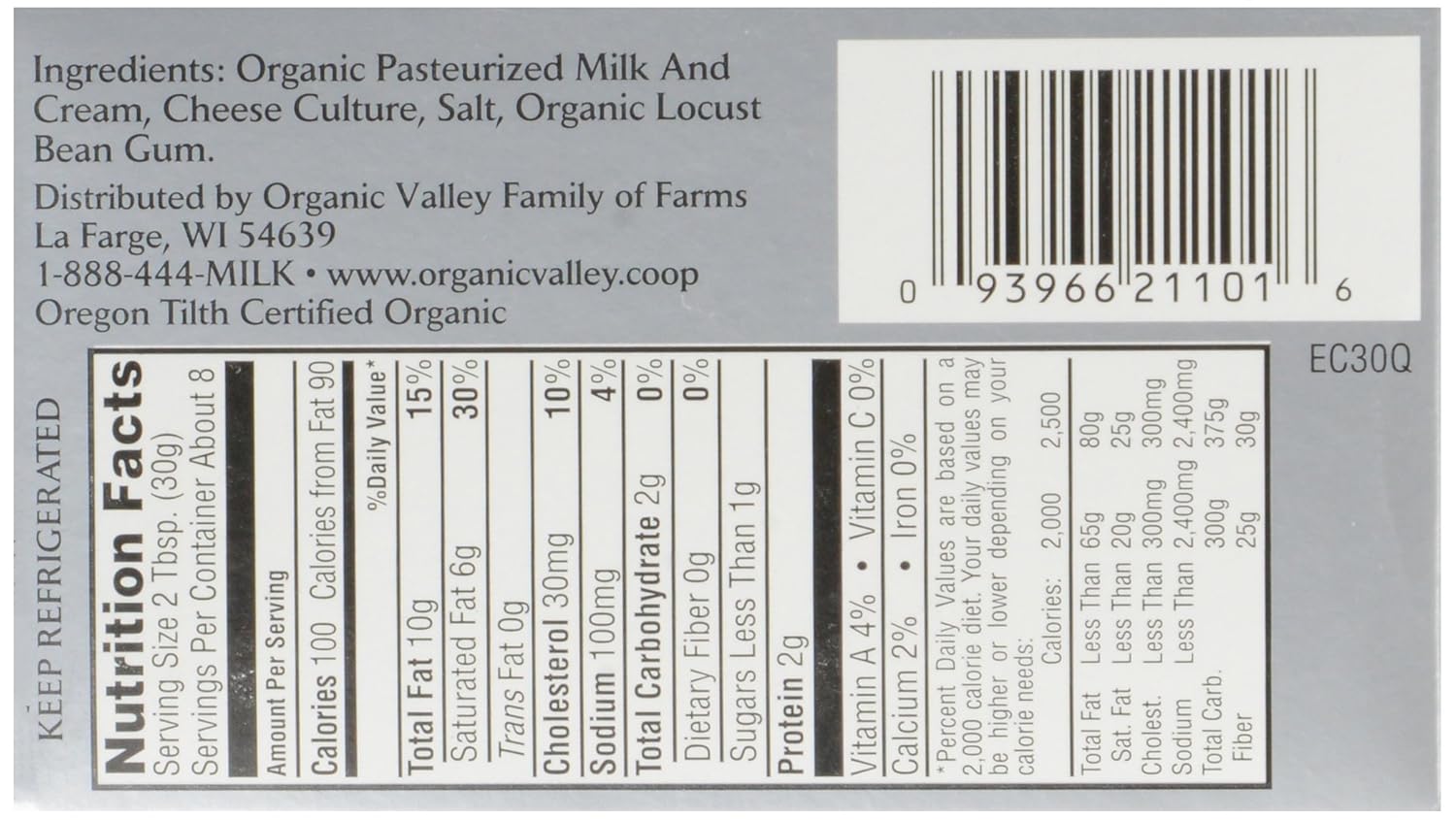 30 Cream Cheese Ingredients Label Labels Design Ideas 2020