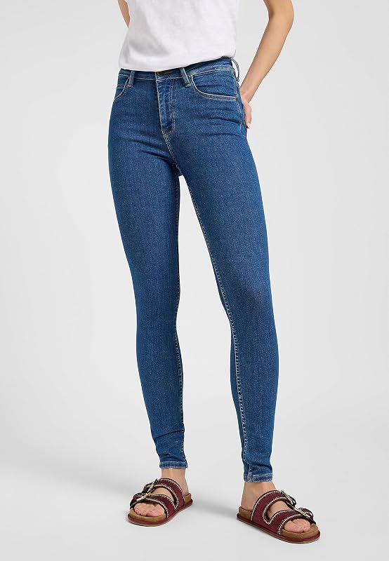 - Jean Femme - Coupe Skinny Taille Haute - Scarlett High - Clean Riley