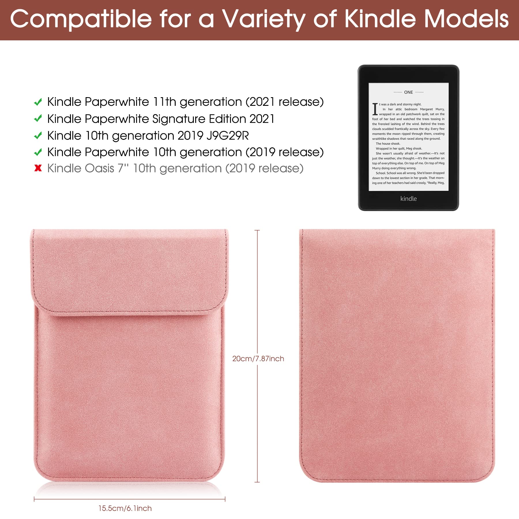 HoYiXi Universal Sleeve Case for 6
