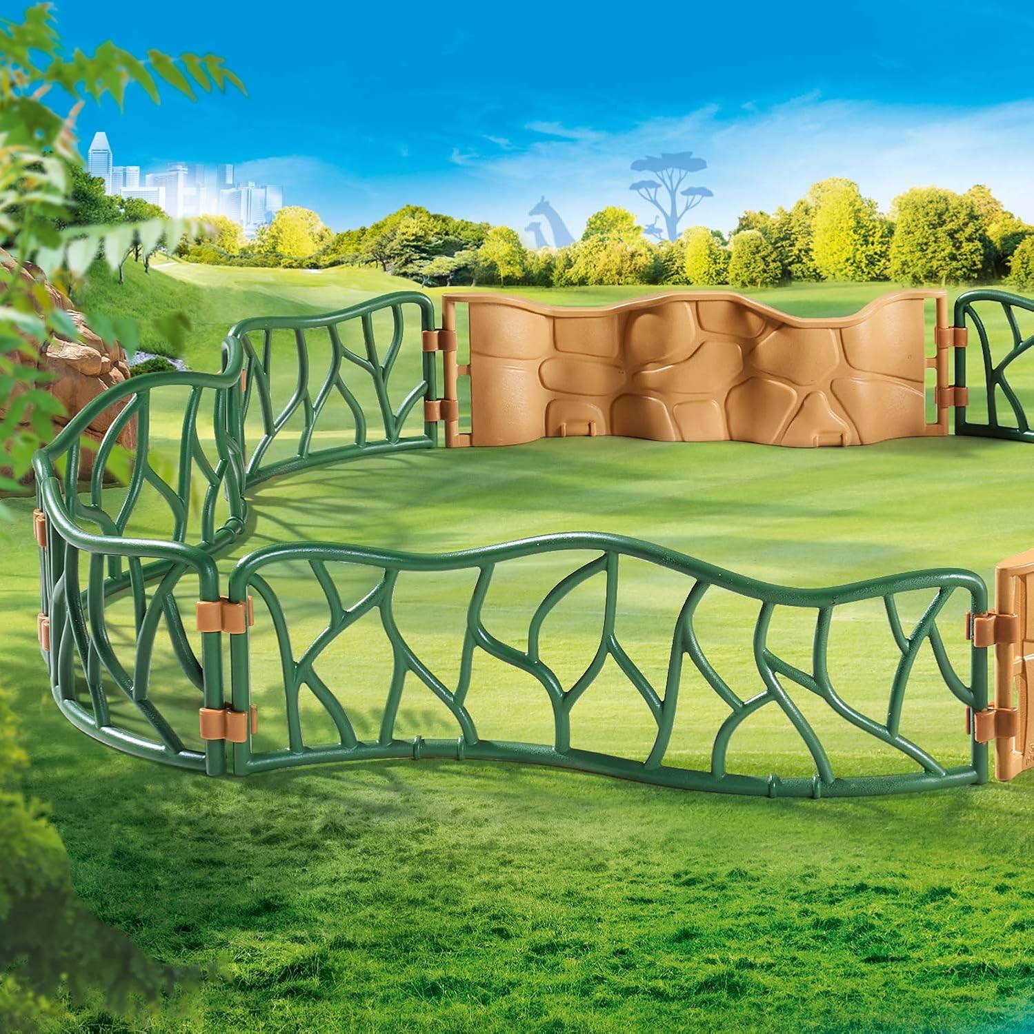 Playmobil 70347 Family Fun Zoo Enclosure 4+, Fun Imaginative Role-Play, PlaySets Suitable for Children Ages 4+ - Image 3