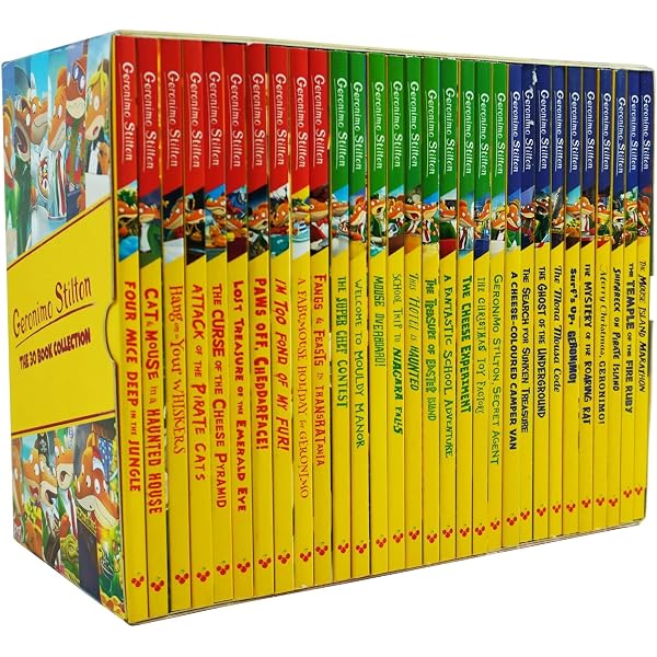 Geronimo Stilton 全81冊セット英語絵本　洋書 多読 英語学習 Geronimo Stilton Complete Series Full 60 Books Set Collection Incl