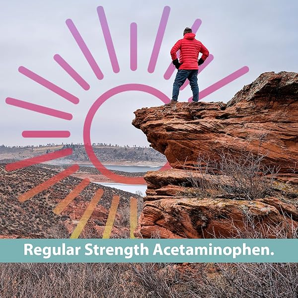 GERICARE REGULAR STRENGTH ACETAMINOPHEN PAIN RELIEF FEVER REDUCER TABLETS, STRENGTH 325MG TABLET | JOINT, MUSCLE, ARTHRITIS, BACK PAIN RELIEF 1000 COUNT (PACK OF 1)