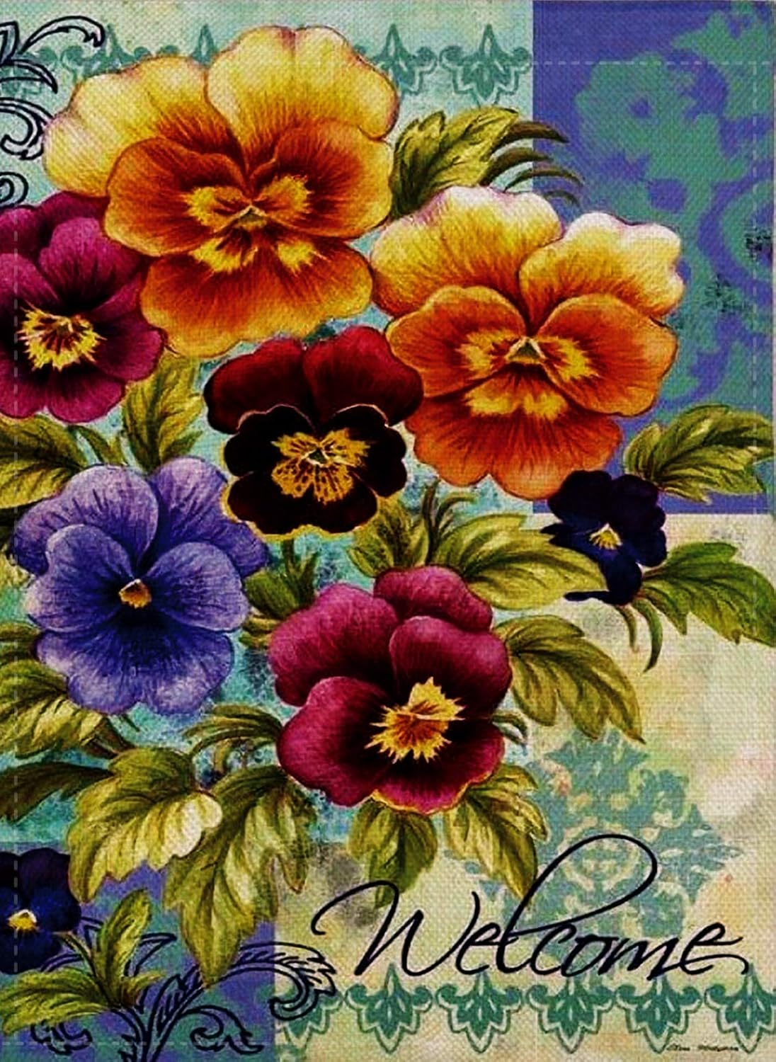 Best Spring Garden Flag Pansy