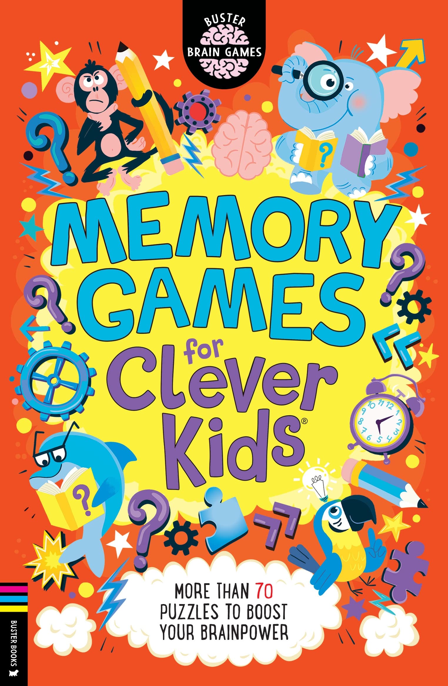 Memory Games for Clever Kids®: More than 70 puzzles to boost your brain  power (Buster Brain Games): Moore, Dr. Gareth, Dickason, Chris:  9781780558721: Amazon.com: Books