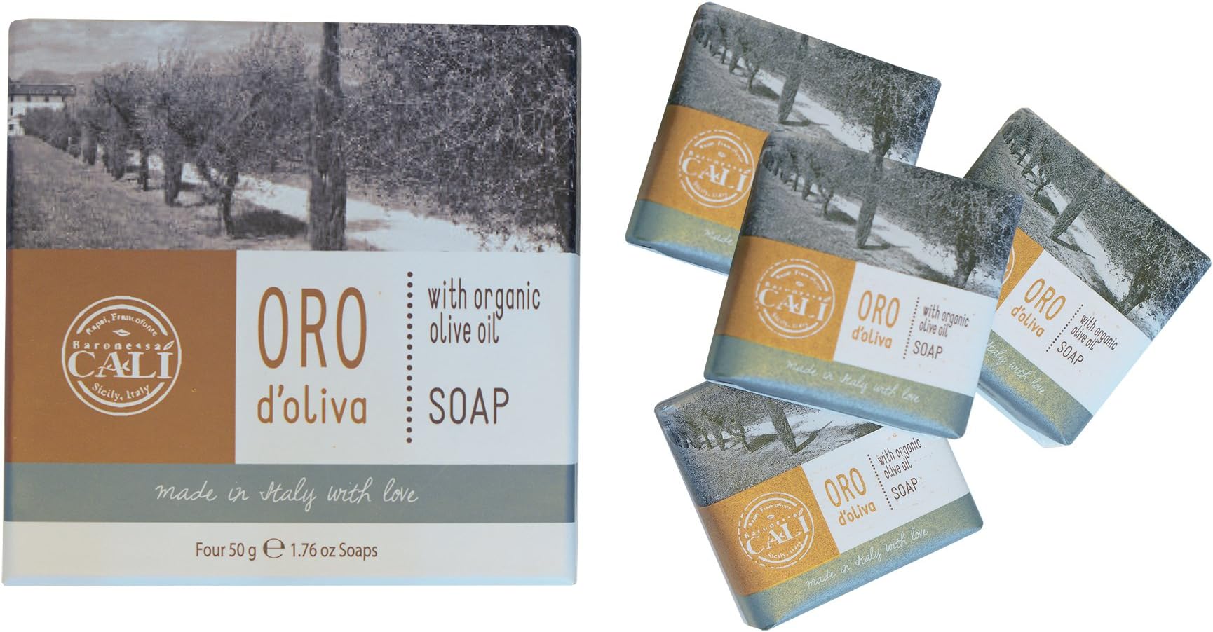 ORO d'OLIVA Soap Set