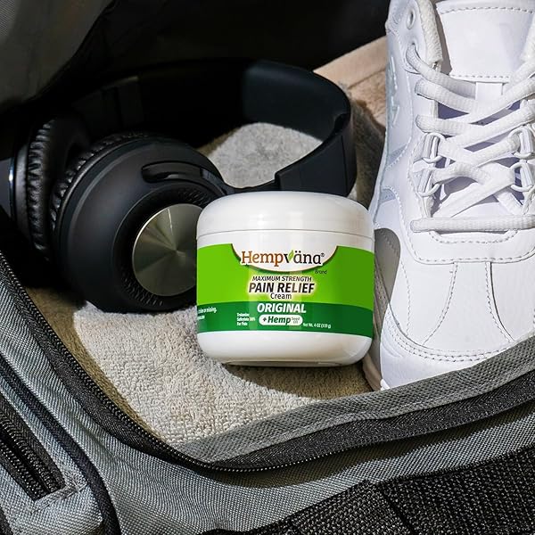 BULBHEAD AS SEEN ON TV HEMPVANA ORIGINAL RELIEF CREAM MAXIMUM STRENGTH, THE HEMP CREAM FOR MUSCLE JOINT BACK KNEE SHOULDER NECK ELBOW HAND FOOT