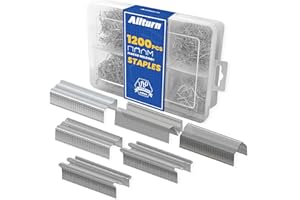 Allturn 1200 Plastic Welder Staples,Plastic Welding Staples,6 Types Hot Staples For Repair All Car Bumpers,Plastic Cracks And Plastic Handmade