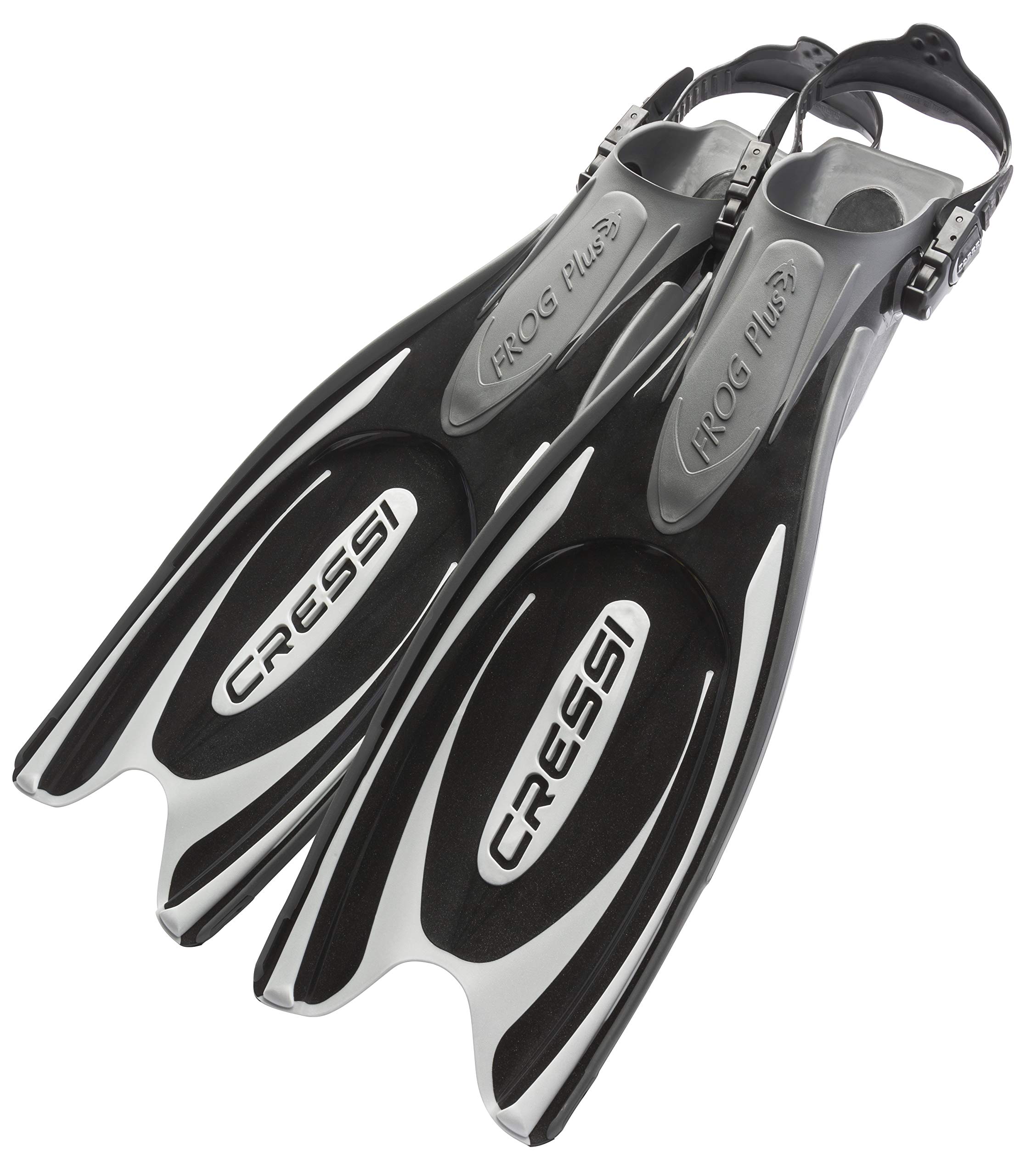 Buy Cressi Frog Plus Adjustable / Open Heel Scuba Dive Fins Online at