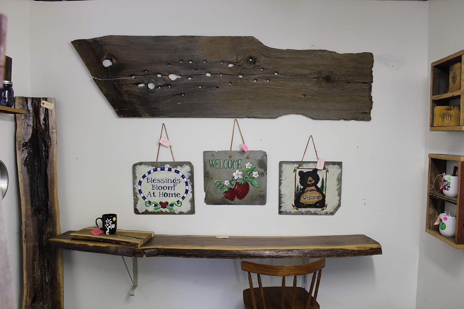 Amazon Com Barn Wood Woodpecker Siding Handmade