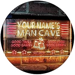ADVPRO Personalized Name Custom Man Cave Home Bar