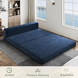 Luoxiao Folding Sofa Bed Queen with 2