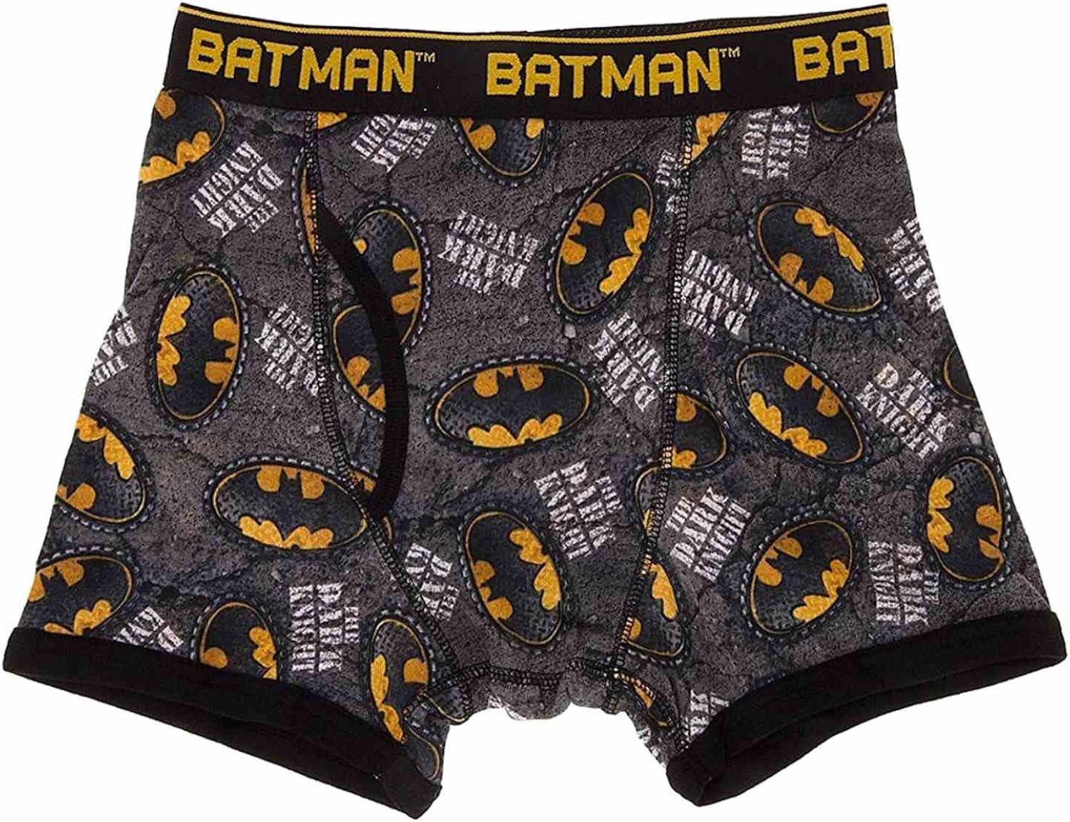 Briefly Stated Men's Batman Dark Night Boxer Briefs at Amazon Men’s Clothing store