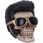Nemesis Now Uh Huh The King Elvis Skull Figurine,17cm