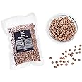 Boba Pearls | Tapioca Pearls | Sago Pearls | Locca Booba | 14 Oz (10 Servings) | Premium Easy to Cook | No Preservatives | Boba Pearls Recipe Card | Vegan | 400gr Brown Sugar Boba - (1 Bag only)