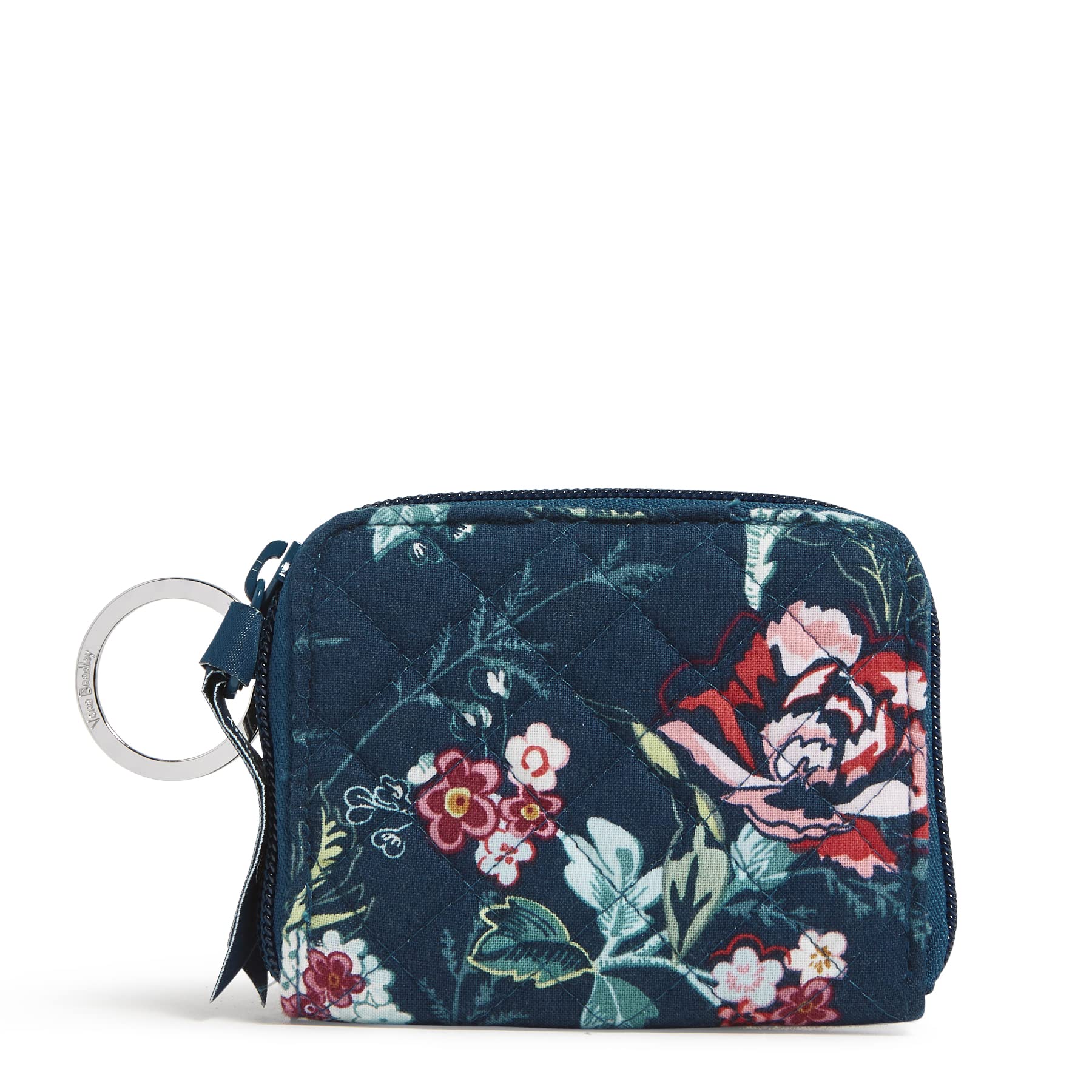 Vera Bradley womens Cotton Petite Zip-around Wallet With Rfid Protection