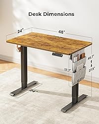 Marsail Standing Desk Adjustable Height Home Office