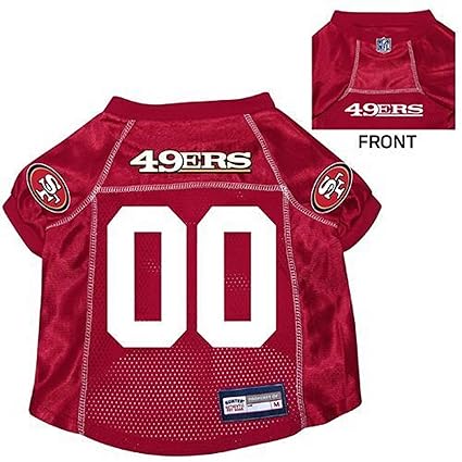 49ers pet jersey