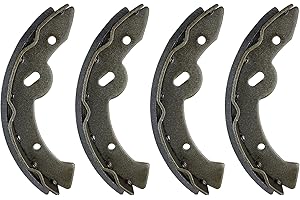 MOSNAI EZGO Brake Shoes Fit E-Z-Go Medalist/TXT G&E 1997 Up Golf Cart Replacement Brakes Fit Workhorse 96+, Yamaha G2-G22 94-06 OEM 27943G01 70795G01 27944-G01