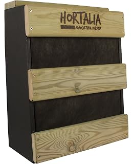 Vertiflor Huerto Vertical para 9 Plantas. Color Negro, 100 x 71 x ...
