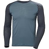 Helly-Hansen HH Durawool Crew LS Men's T-Shirt - Premium Sportswear, Breathable Long Sleeve, Ideal for Outdoor Activities