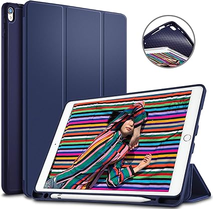 Amazon Eltd Ipad Air 10 5 ケース 10 5インチipad Air 10 5 Ipad Pro 10 5 Tpuソフトケース Apple Pencile 収納 スタンド オートスリープ機能付き 極薄 超軽量 傷つけ防止 ブルー Eltd タブレットケース 通販