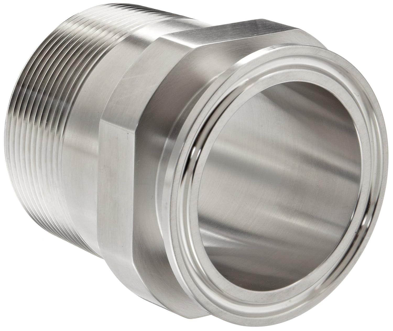 Tube Fittings Sanitary Fittings 2 Tube OD x 2 NPT Male Dixon 21MPG200