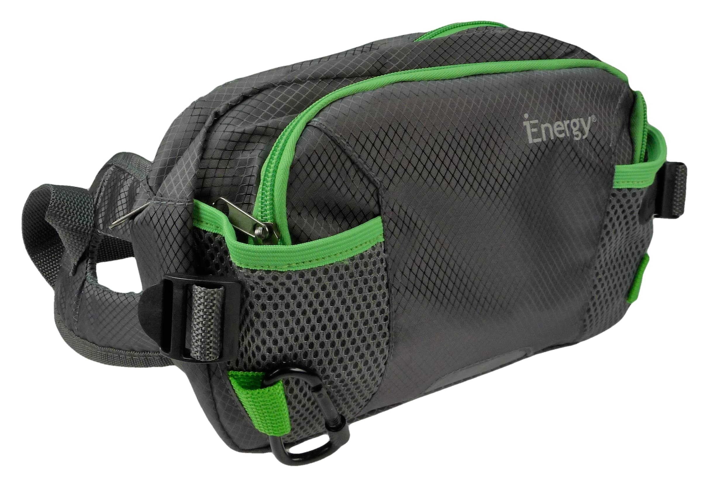 iEnergy™ PAT Dog Walking Bag for Men & Women - Heavy Duty Dog Treat Pouch Bag for Training - Waist Belt for Dog Owners - Dog Treat Bag - Green (Green)