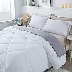 KASENTEX 90x90 Easy-Clean Reversible Comforter Set