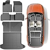 All Weather Floor Mats & Cargo Liner for 2022-2025 2026 Hyundai Tucson (Not Fit Hybrid/PHEV), Custom Fit 1st & 2nd Row with T