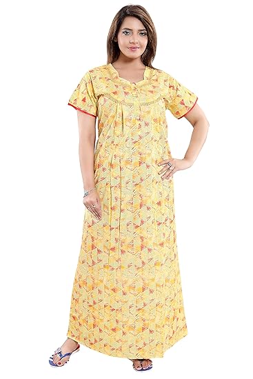 Cotton Printed Nursing/Feeding Nighty