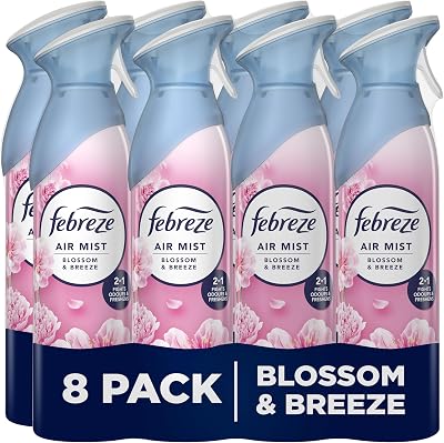 Febreze Air Freshener Blossom & Breeze 185ml Pack of 8 OdourClear