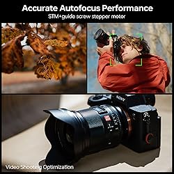 VILTROX AF 16mm f/1.8 FE Full Frame Lens, Auto