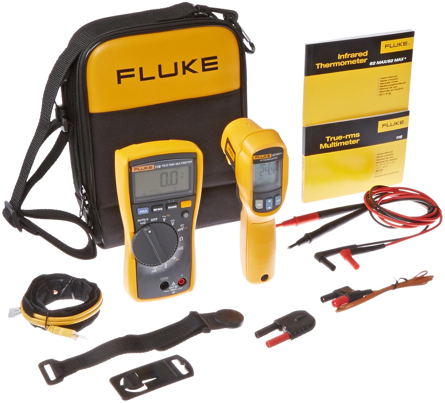 Fluke FLUKE116/323 KIT HVAC Multimeter and Clamp Meter Combo Kit